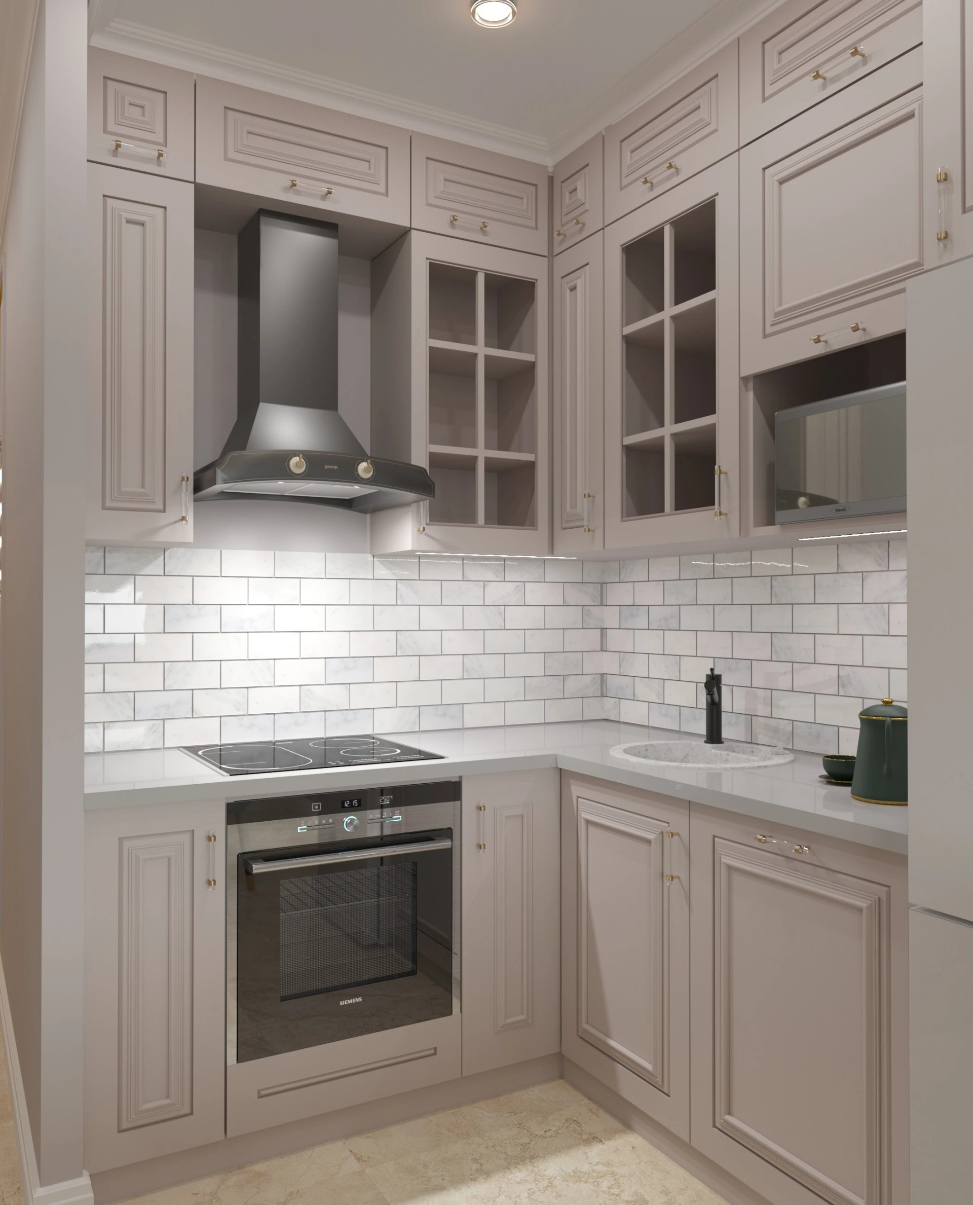 Квартира 60 кв.м в выдержанных тонах