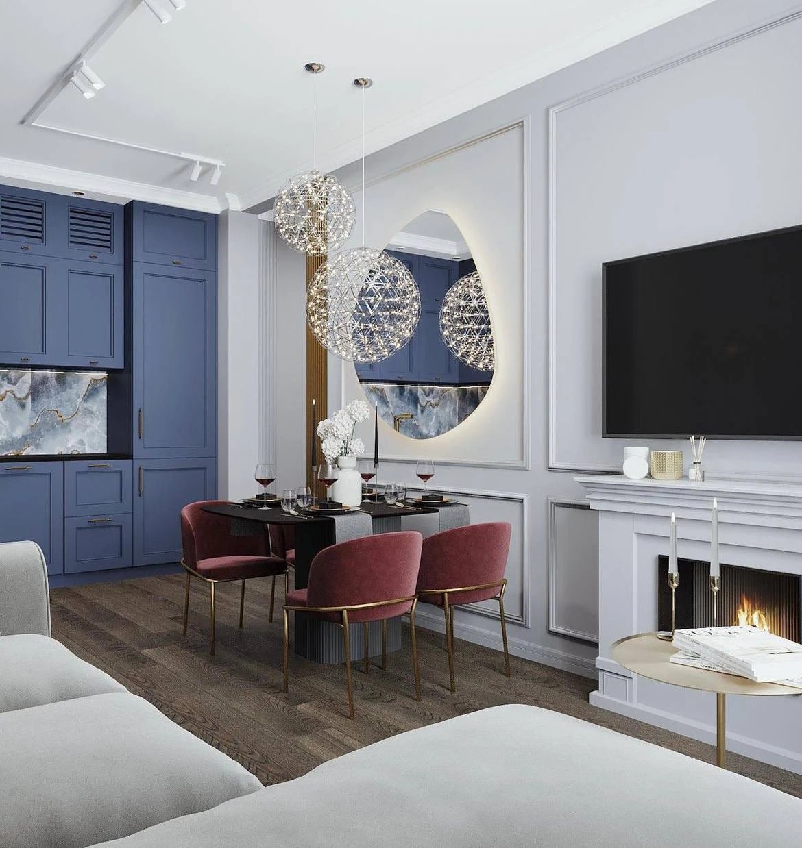 Кухня-гостиная