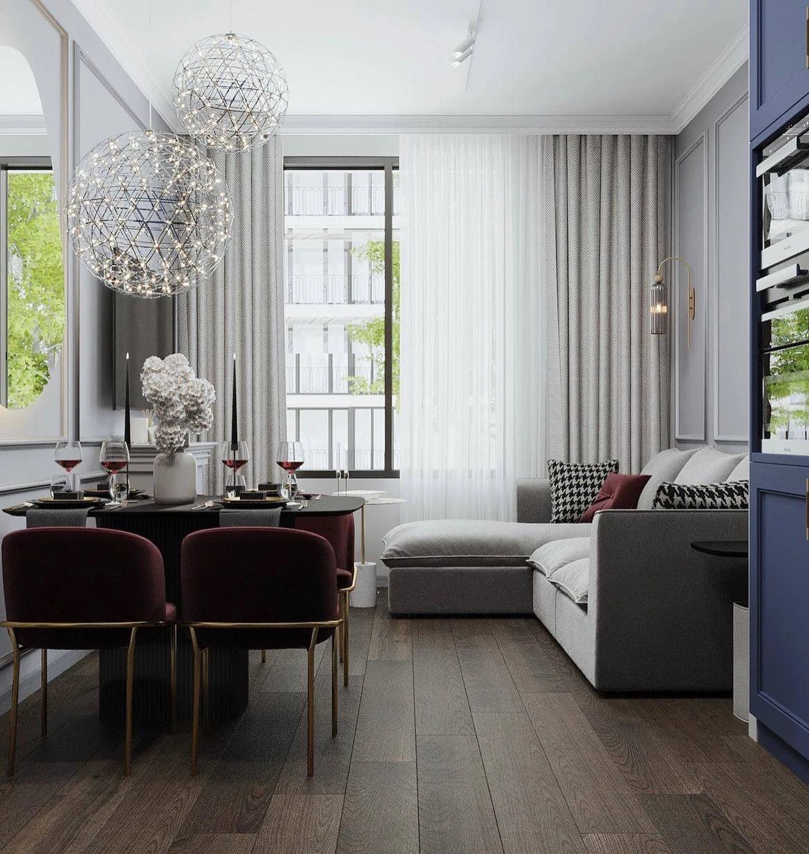 Кухня-гостиная