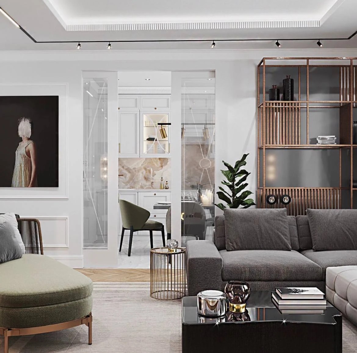 Кухня-гостиная