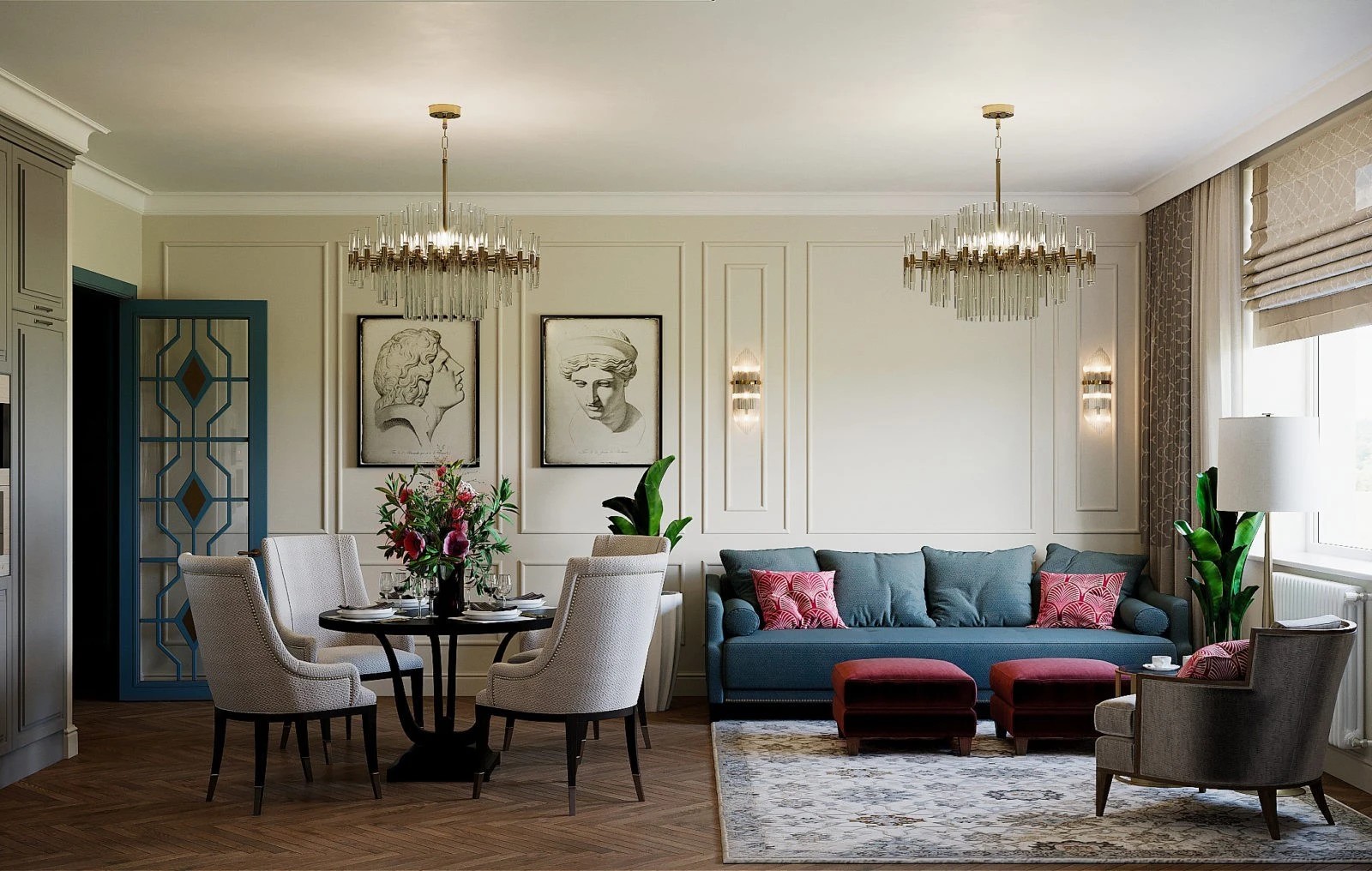 ПРОЕКТ КВАРТИРЫ В ЖК ПЕТРОГРАДЕЦ