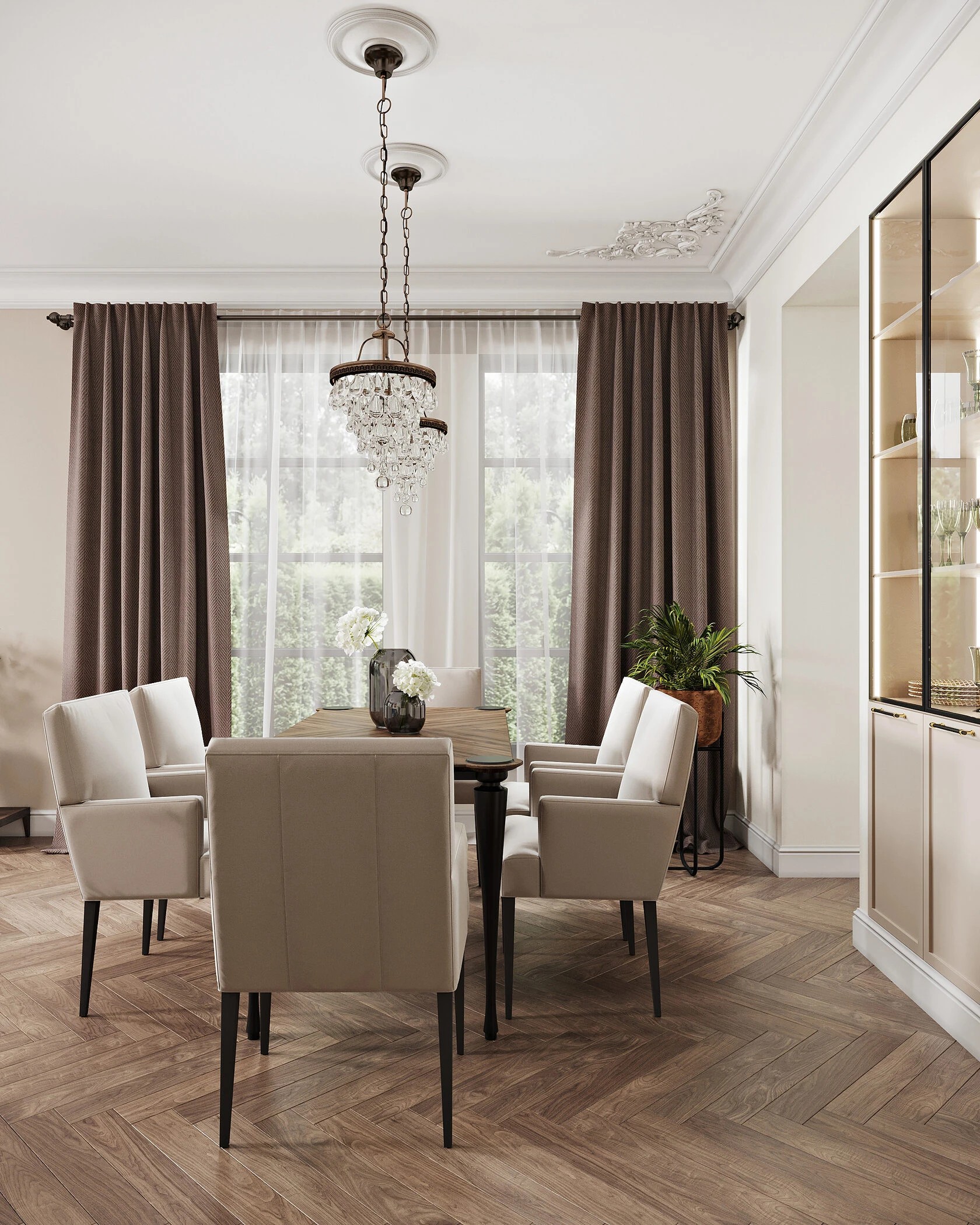 Тосканские ноты в интерьере северной столицы