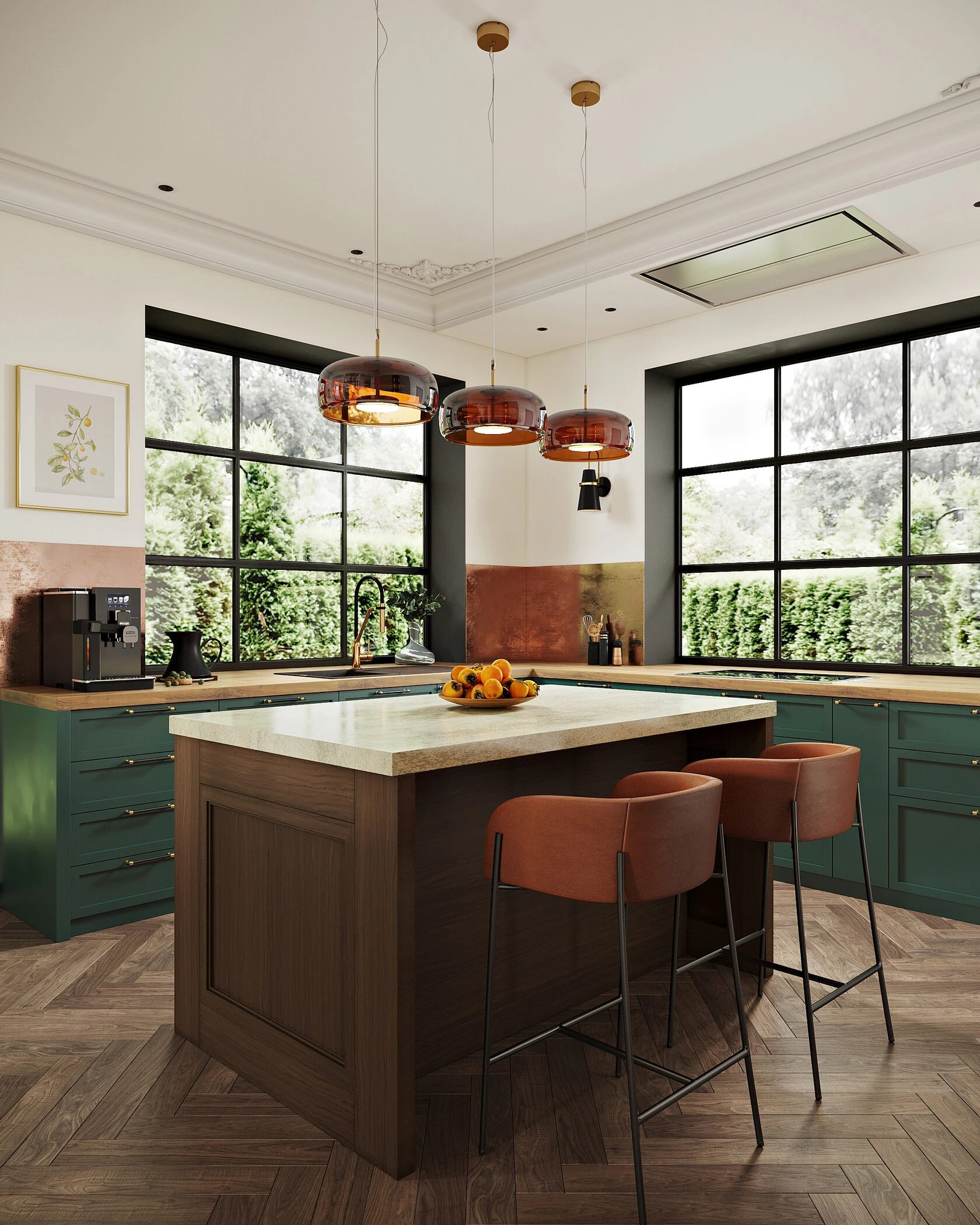 Тосканские ноты в интерьере северной столицы