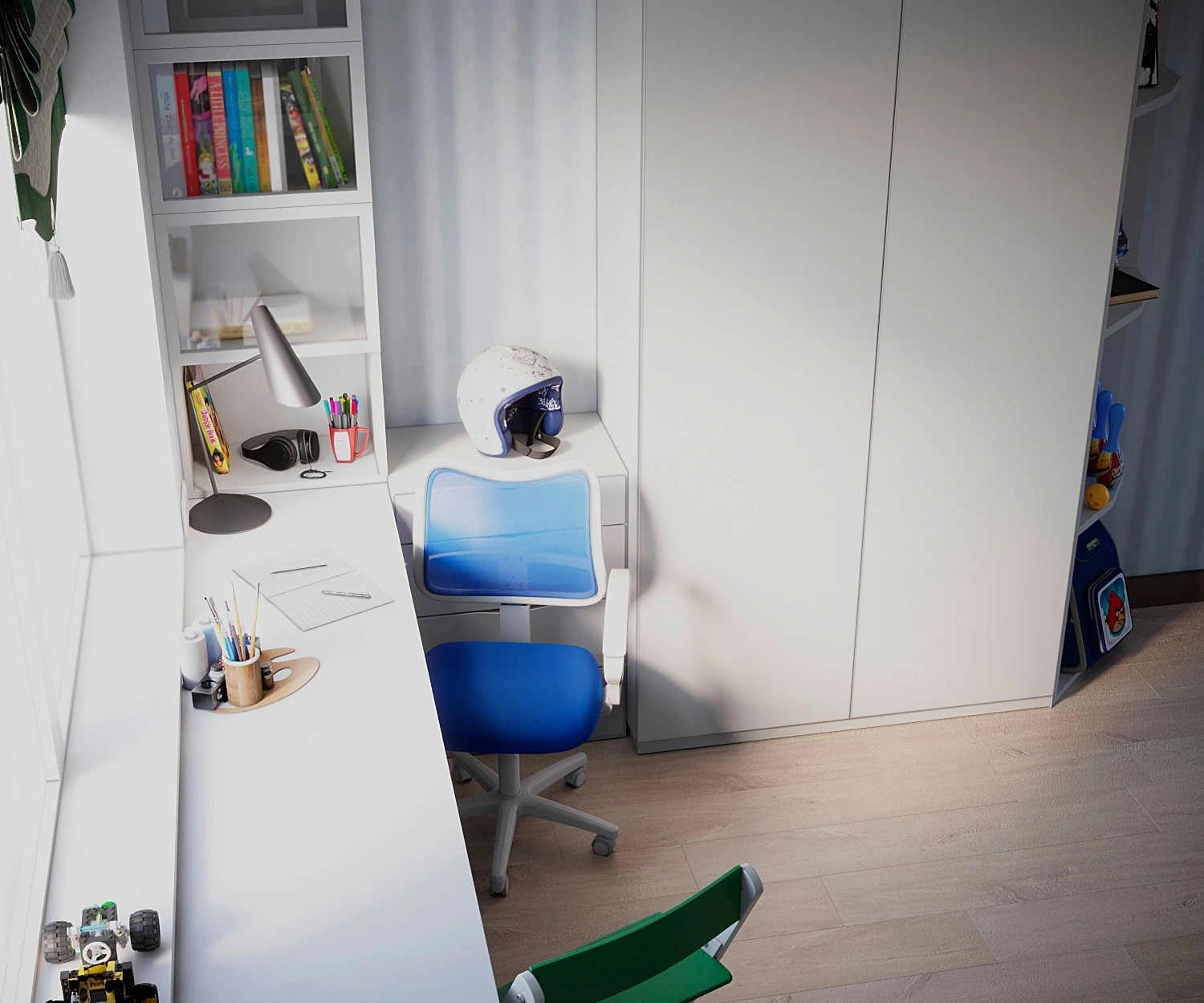 Гостиная, Кухня, Комната братьев