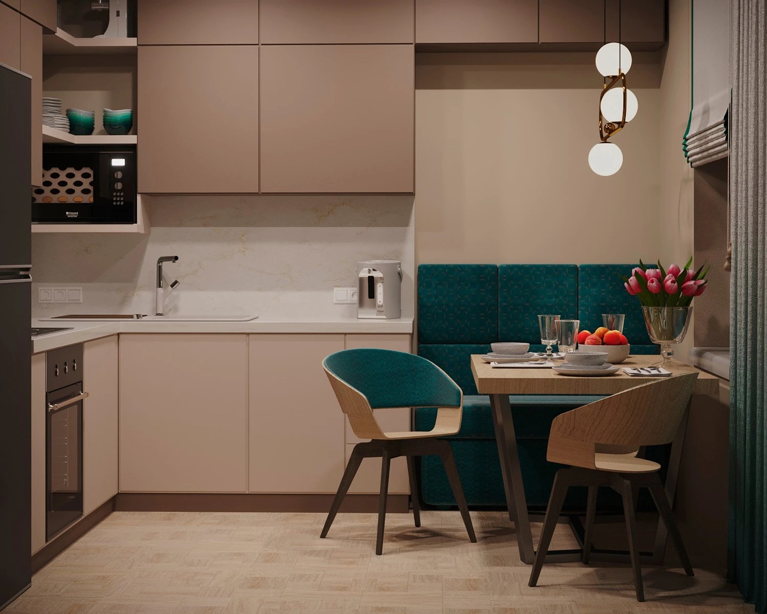 Гостиная, Кухня, Комната братьев