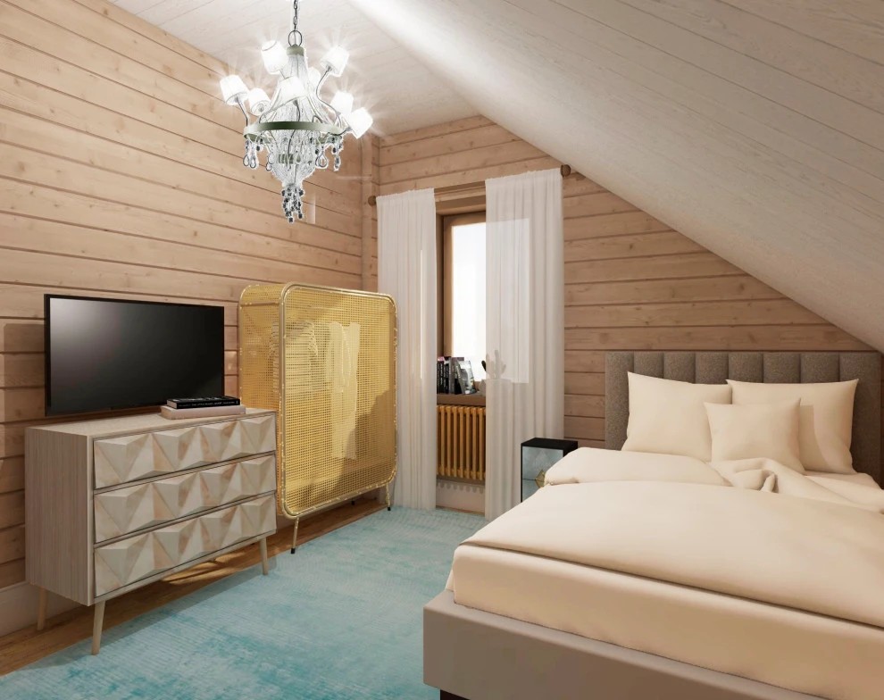 Деревянный дом в Подмосковье