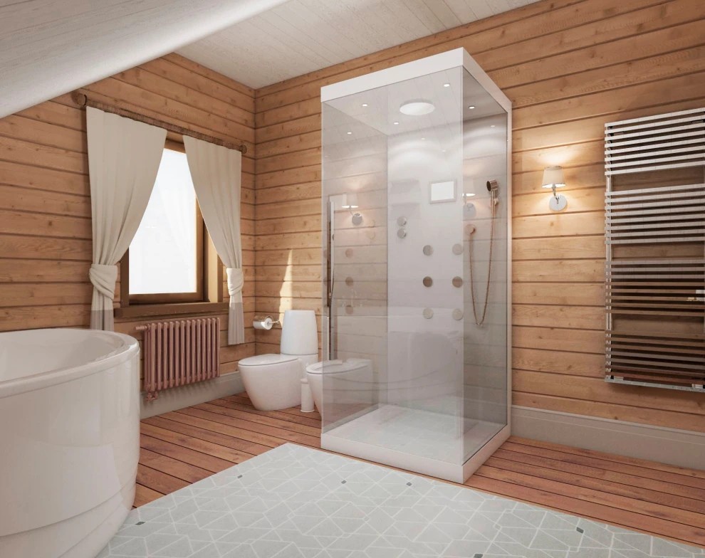 Деревянный дом в Подмосковье