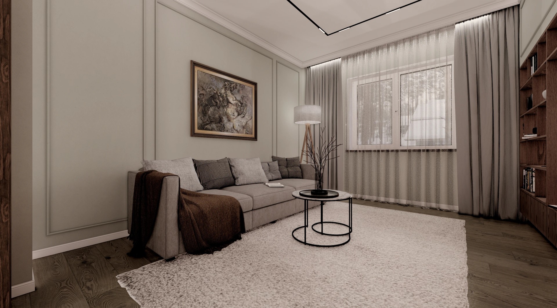 Проект загородного дома 1 этаж