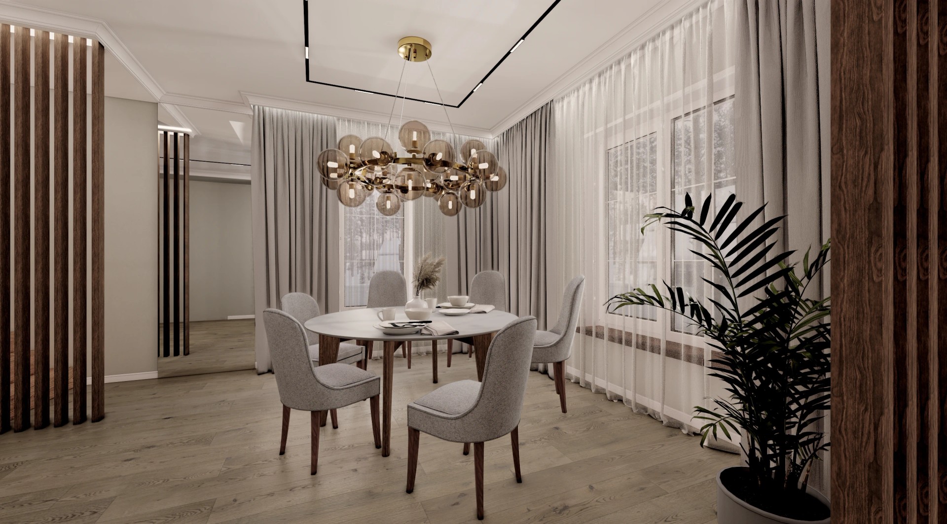 Проект загородного дома 1 этаж