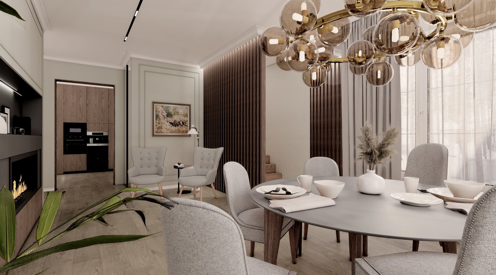 Проект загородного дома 1 этаж