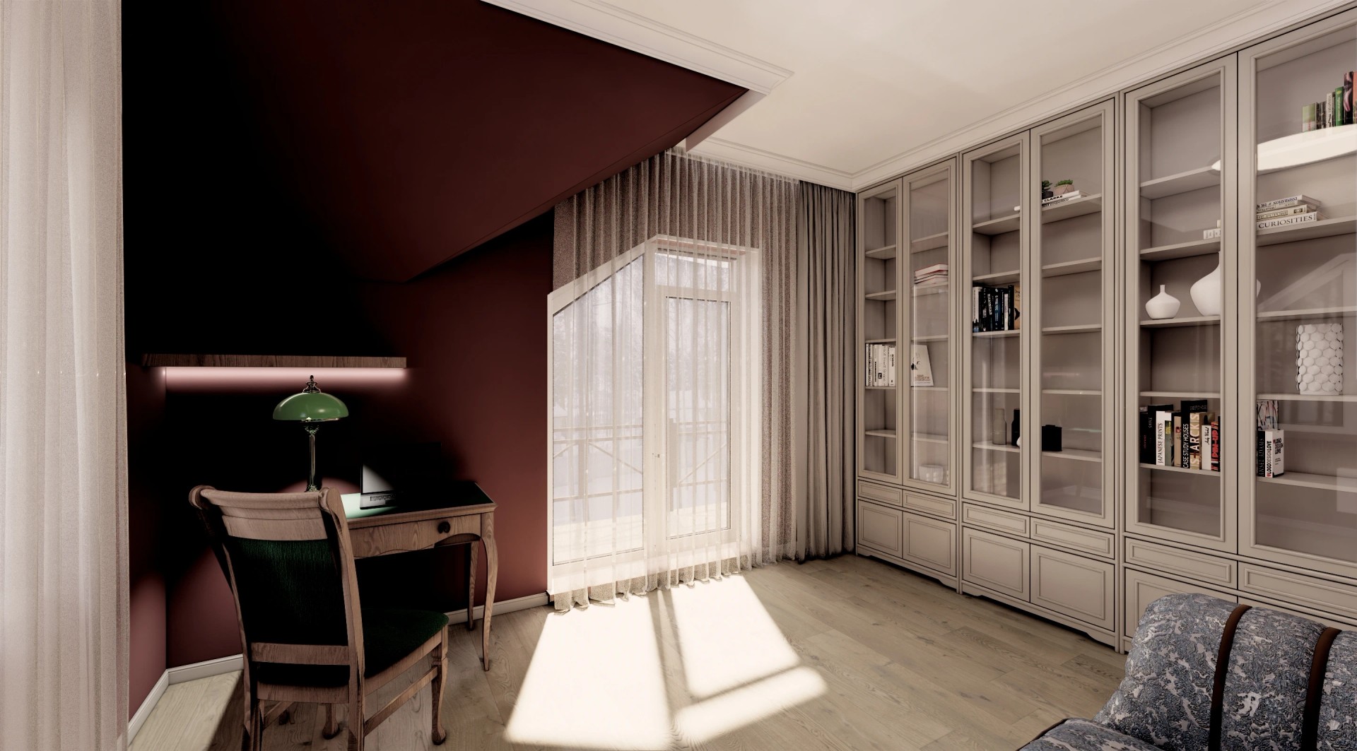 Проект загородного дома 2 этаж