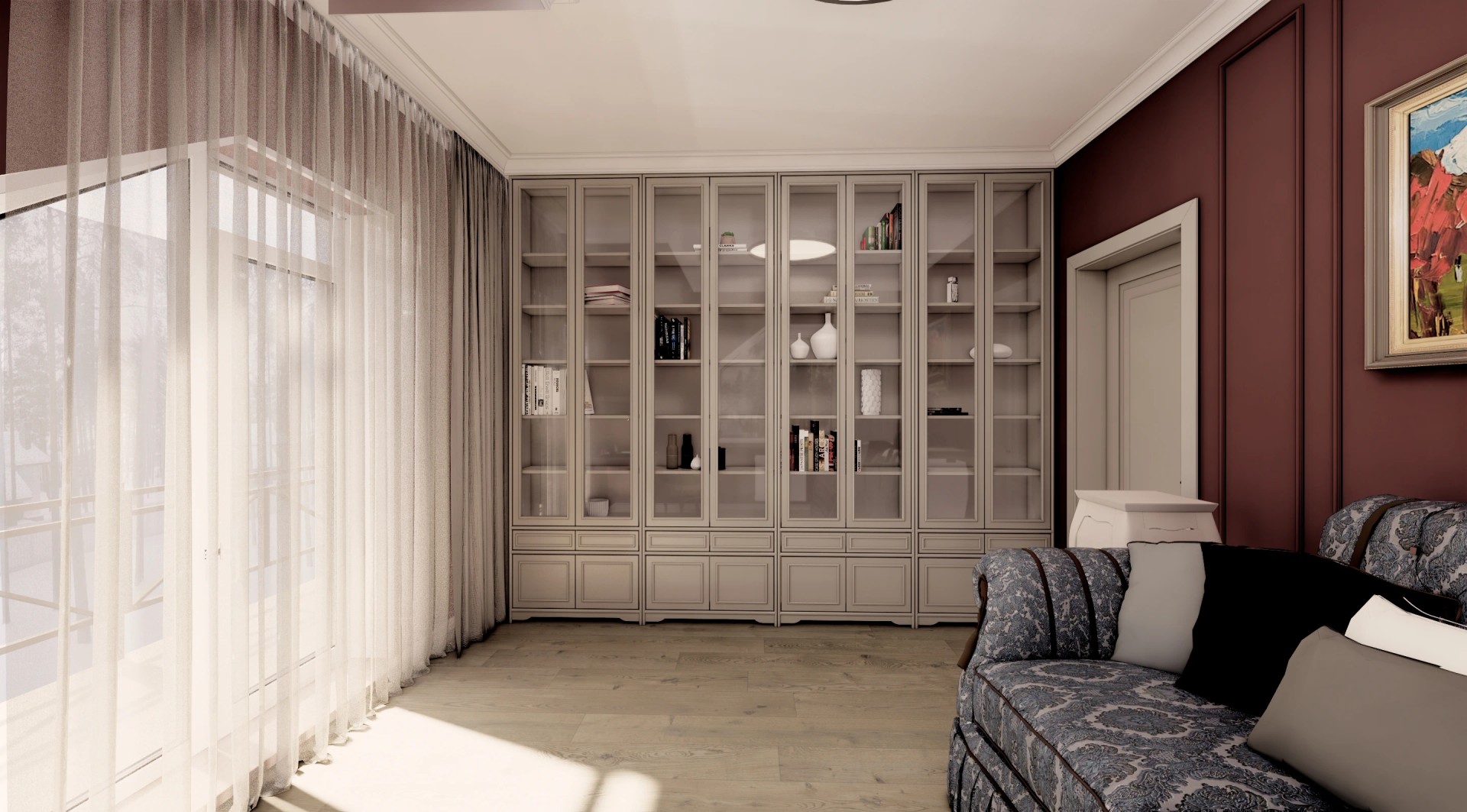 Проект загородного дома 2 этаж