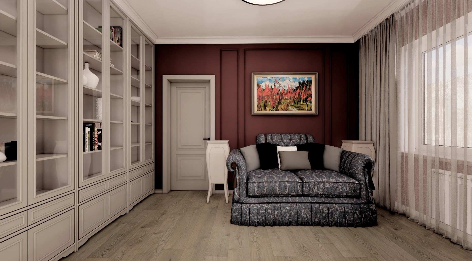 Проект загородного дома 2 этаж