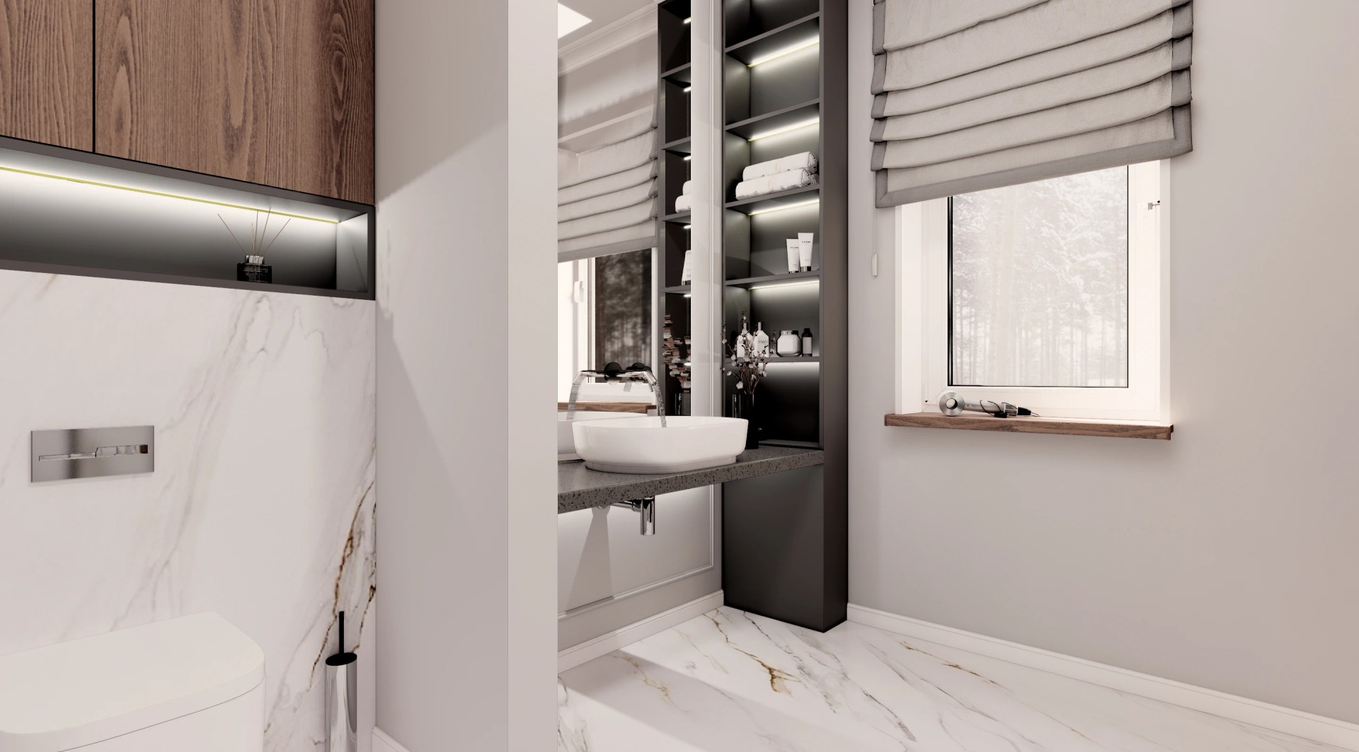 Проект загородного дома 2 этаж