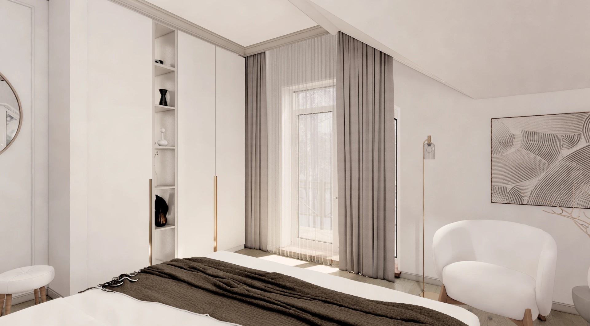 Проект загородного дома 2 этаж