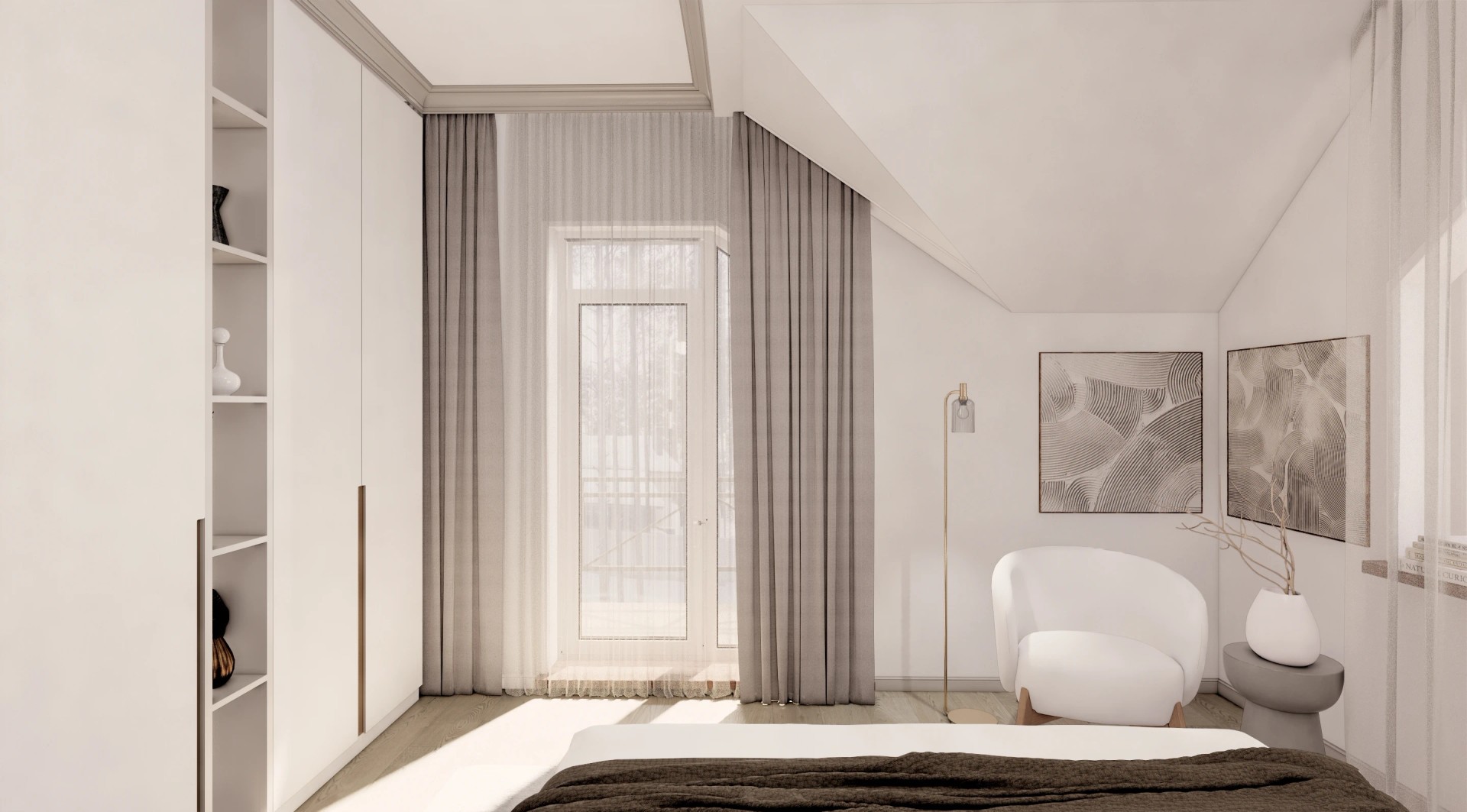 Проект загородного дома 2 этаж