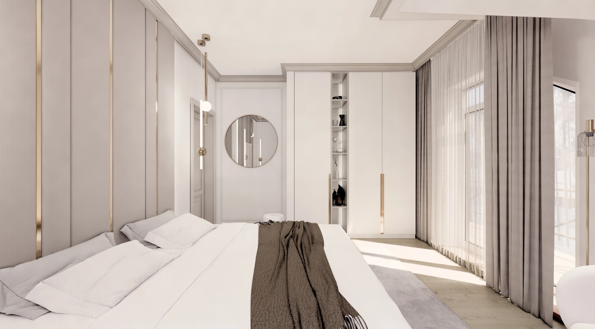 Проект загородного дома 2 этаж