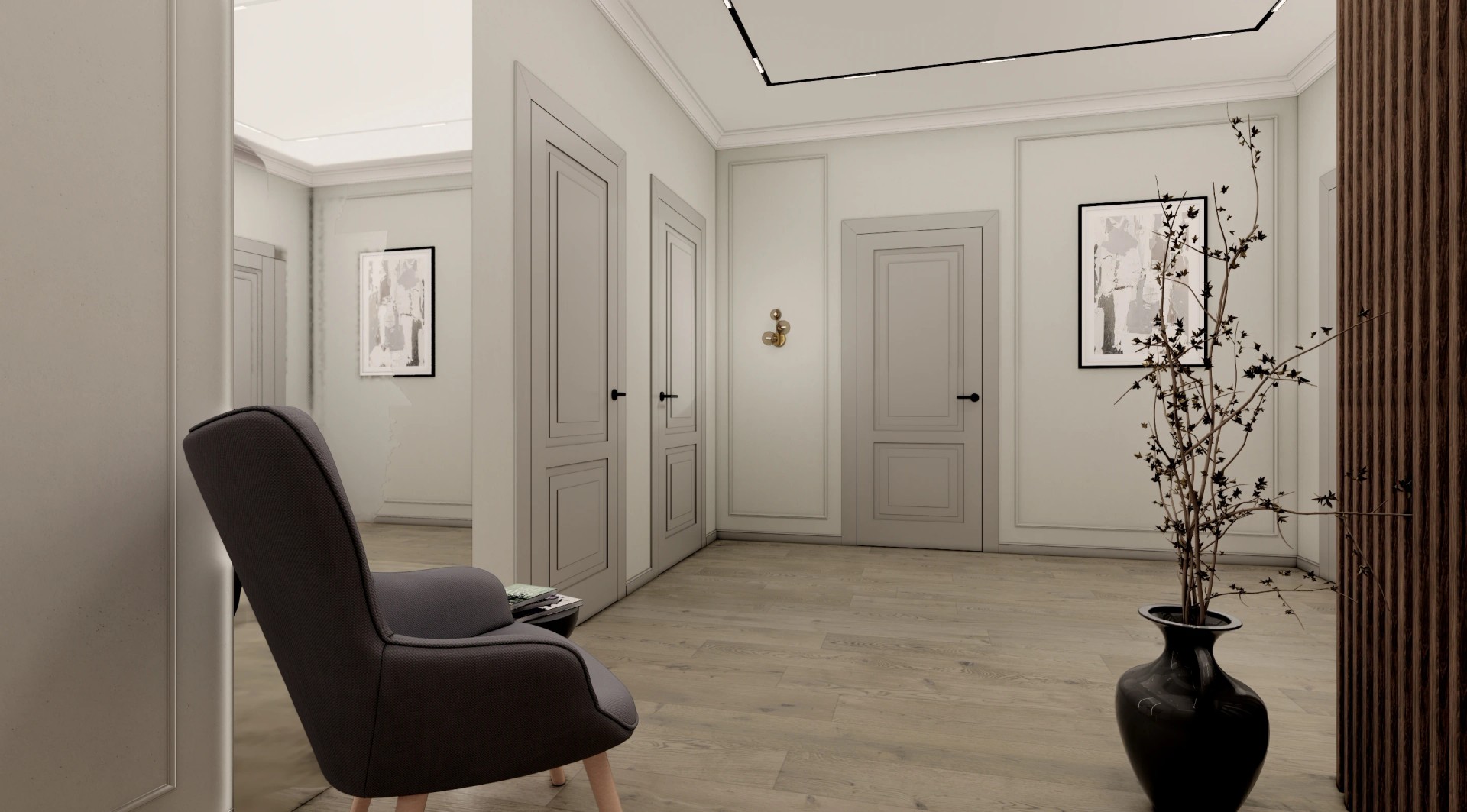 Проект загородного дома 2 этаж