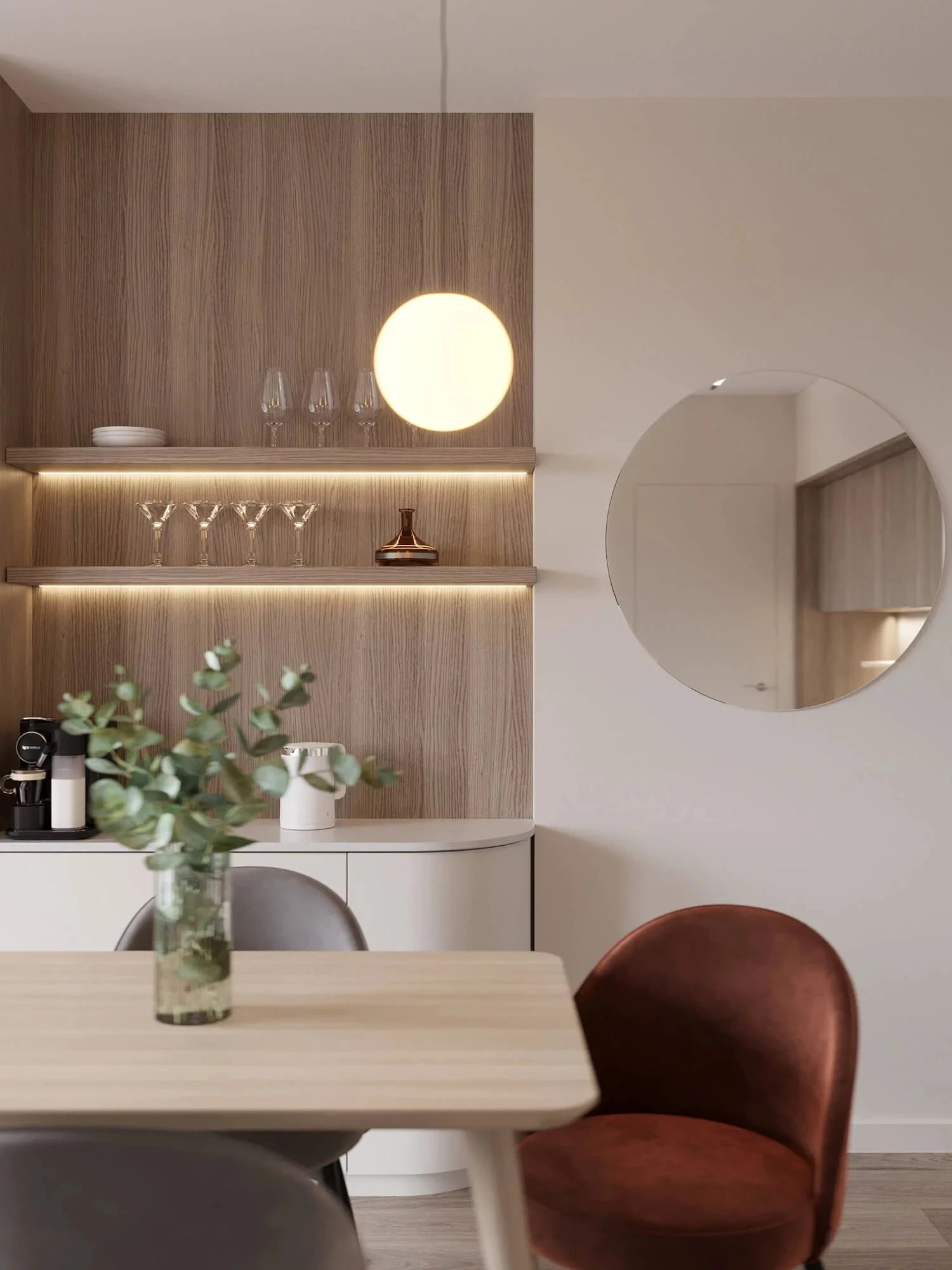 Кухня-гостиная в ЖК VEREN NEXT