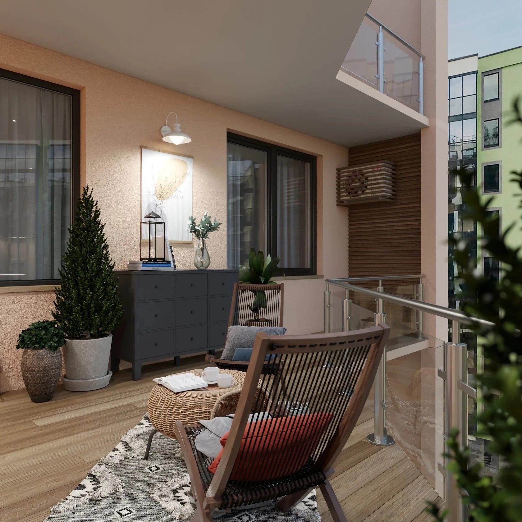 Квартира с террасой в ЖК «Палацио»