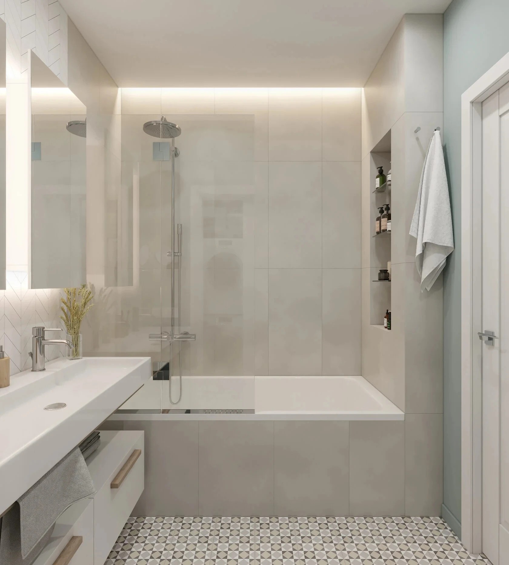 Квартира с террасой в ЖК «Палацио»