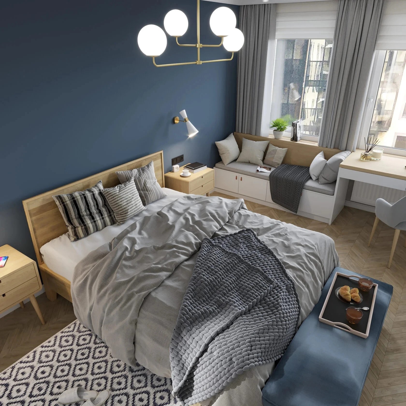 Квартира с террасой в ЖК «Палацио»