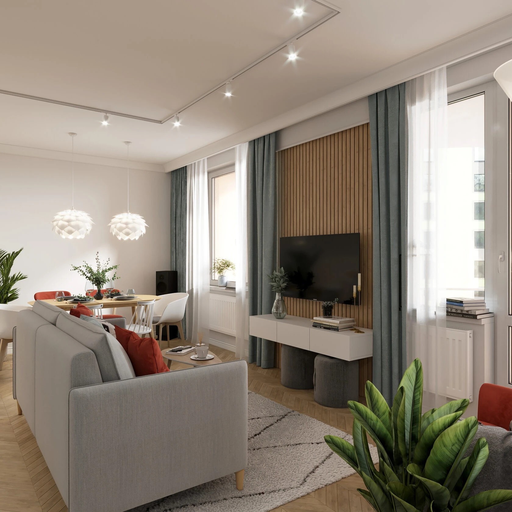 Квартира с террасой в ЖК «Палацио»