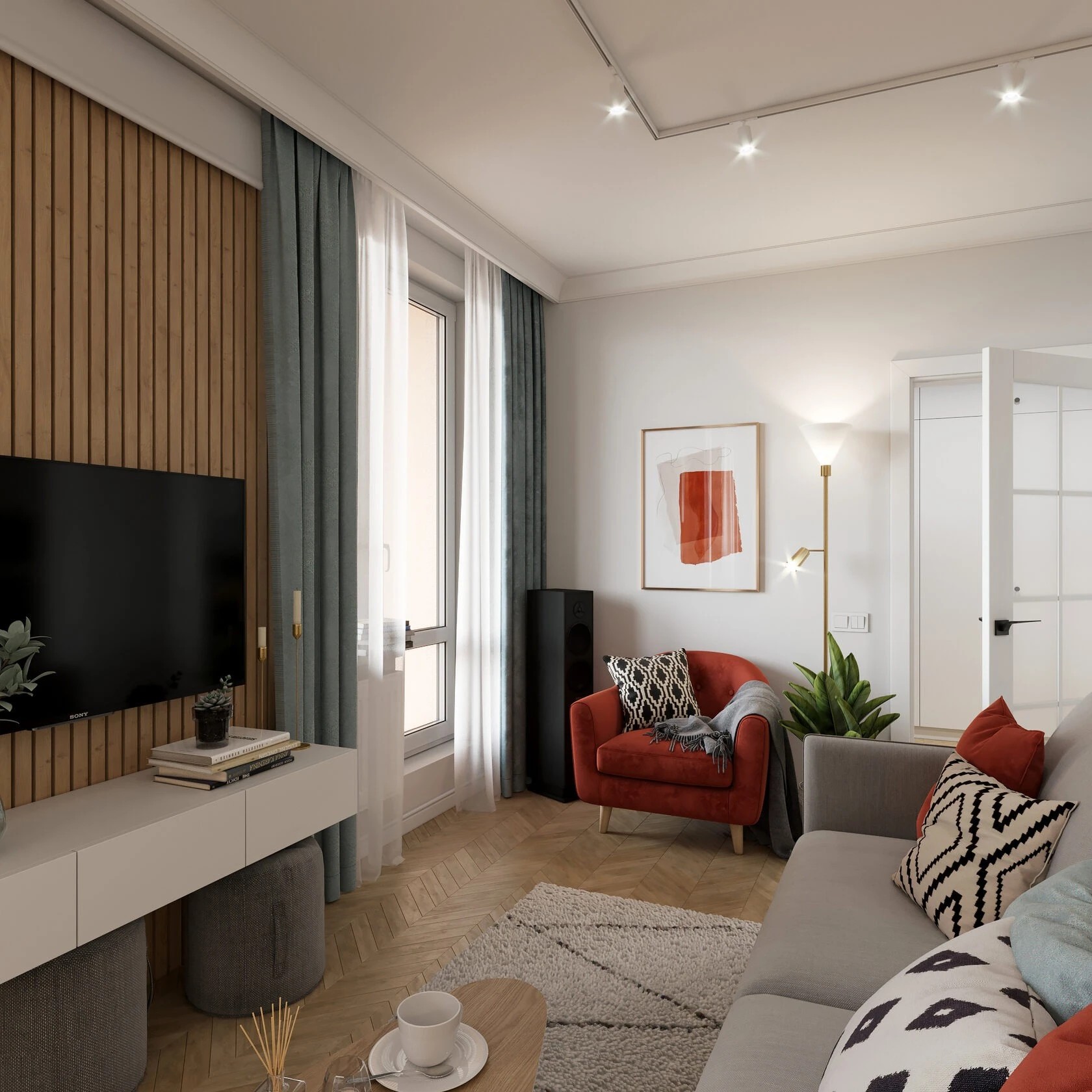 Квартира с террасой в ЖК «Палацио»