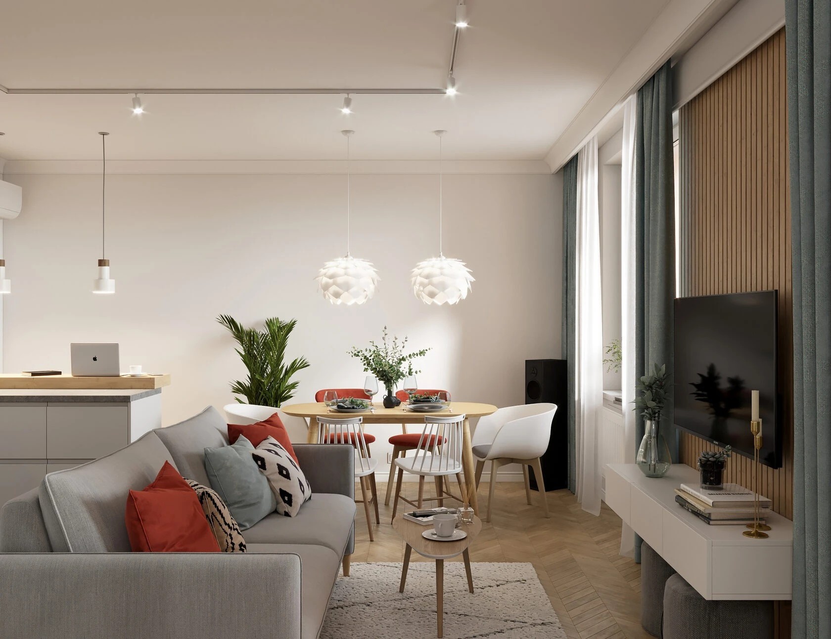 Квартира с террасой в ЖК «Палацио»