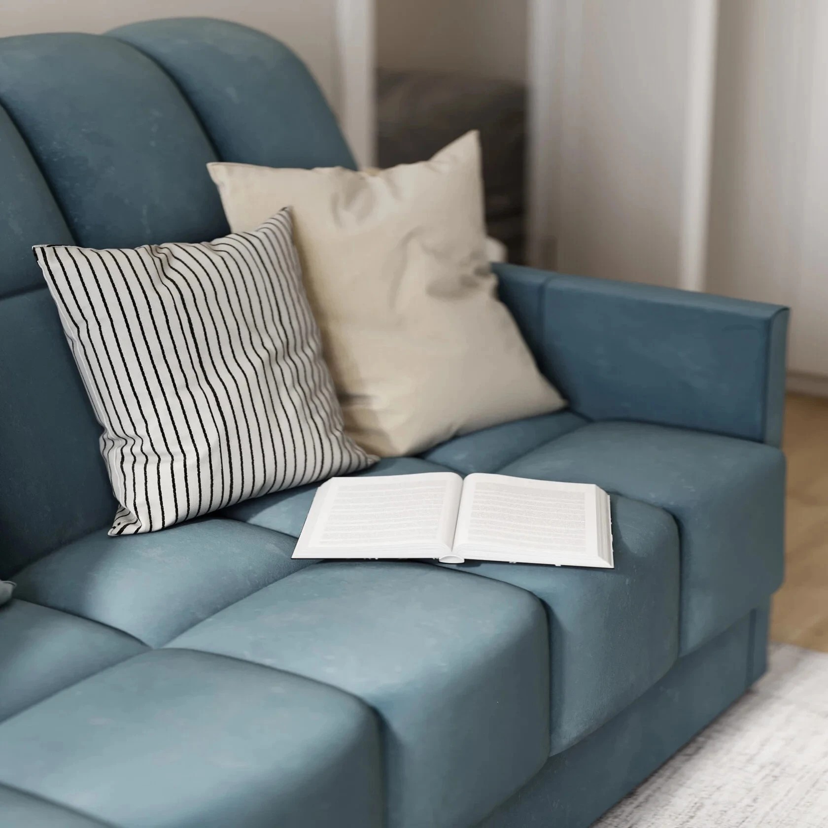 Компактная двухкомнатная квартира