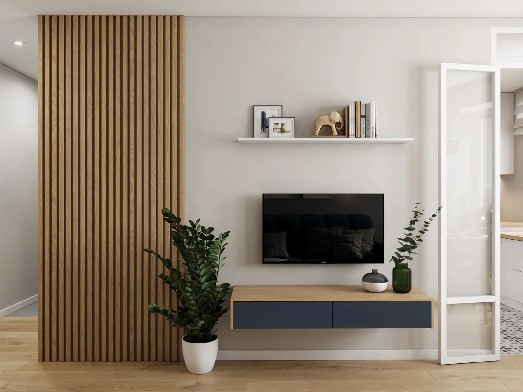 Компактная двухкомнатная квартира