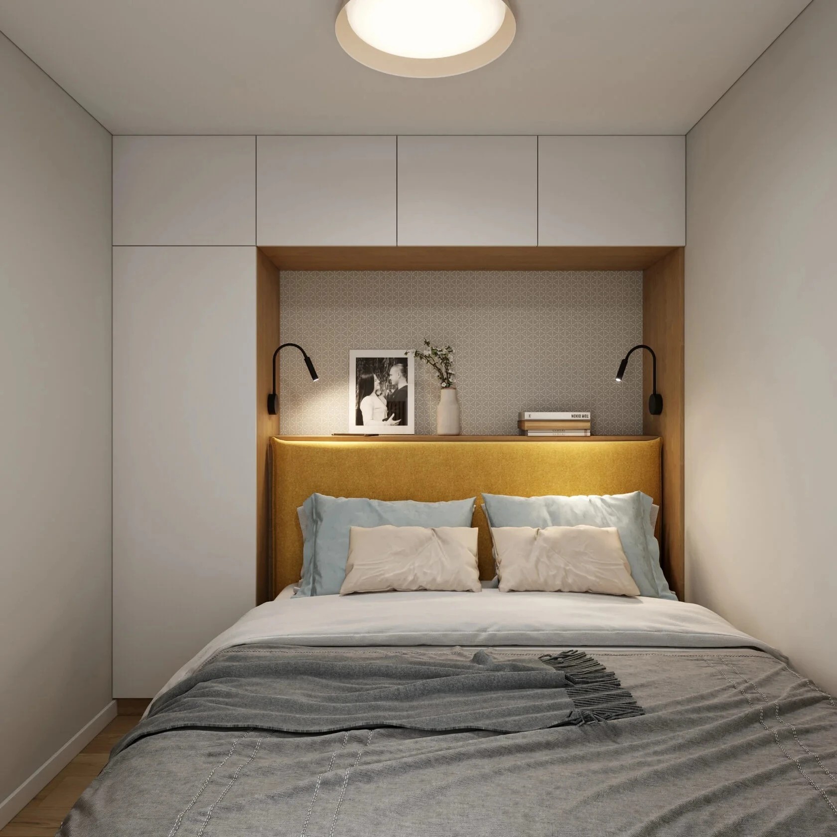 Компактная двухкомнатная квартира