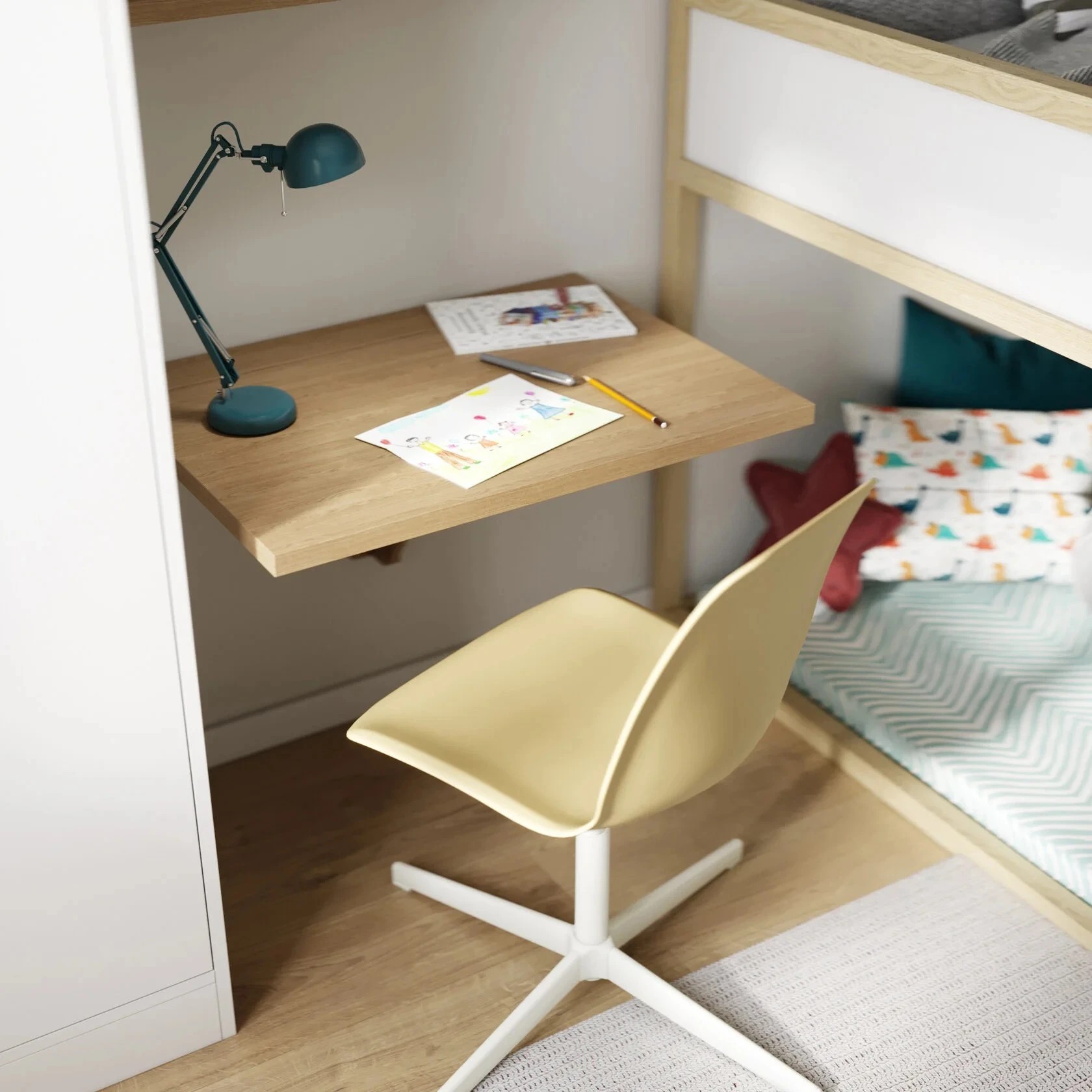 Компактная двухкомнатная квартира