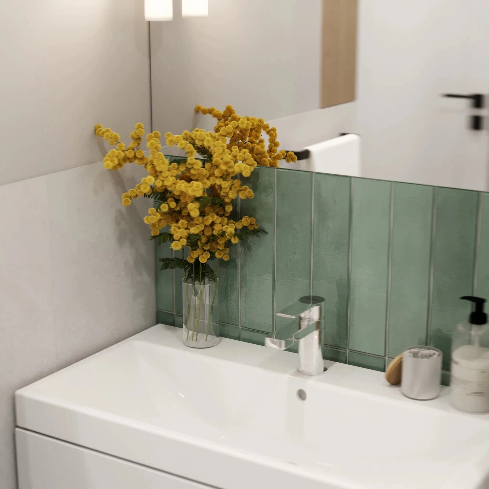 Компактная двухкомнатная квартира