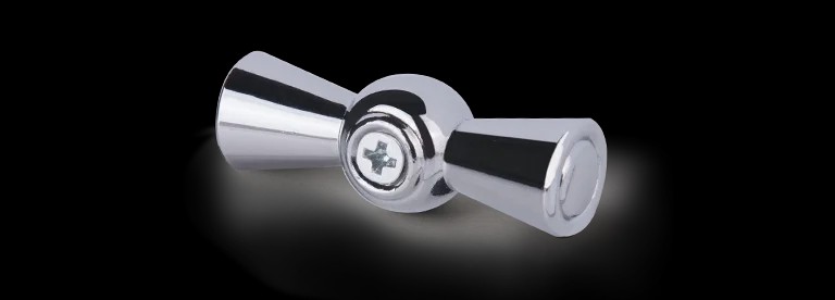 Ручка выключателя Werkel WL18-20-01/ Ручка выключателя 2 шт. (хром) Ретро