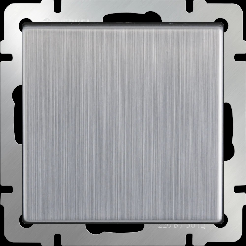 Выключатель Werkel Глянцевый никель WL02-SW-1G-C / Перекрестный переключатель одноклавишный (глянцевый никель)