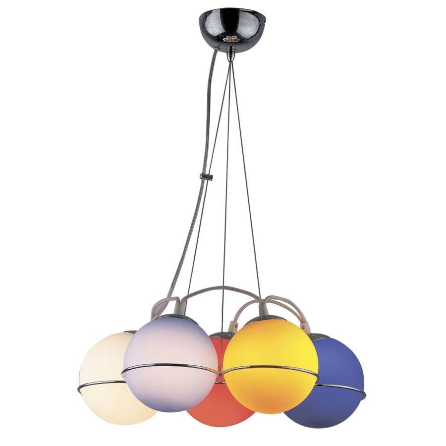 Люстра разноцветная Ixora 1345/5 Odeon Light