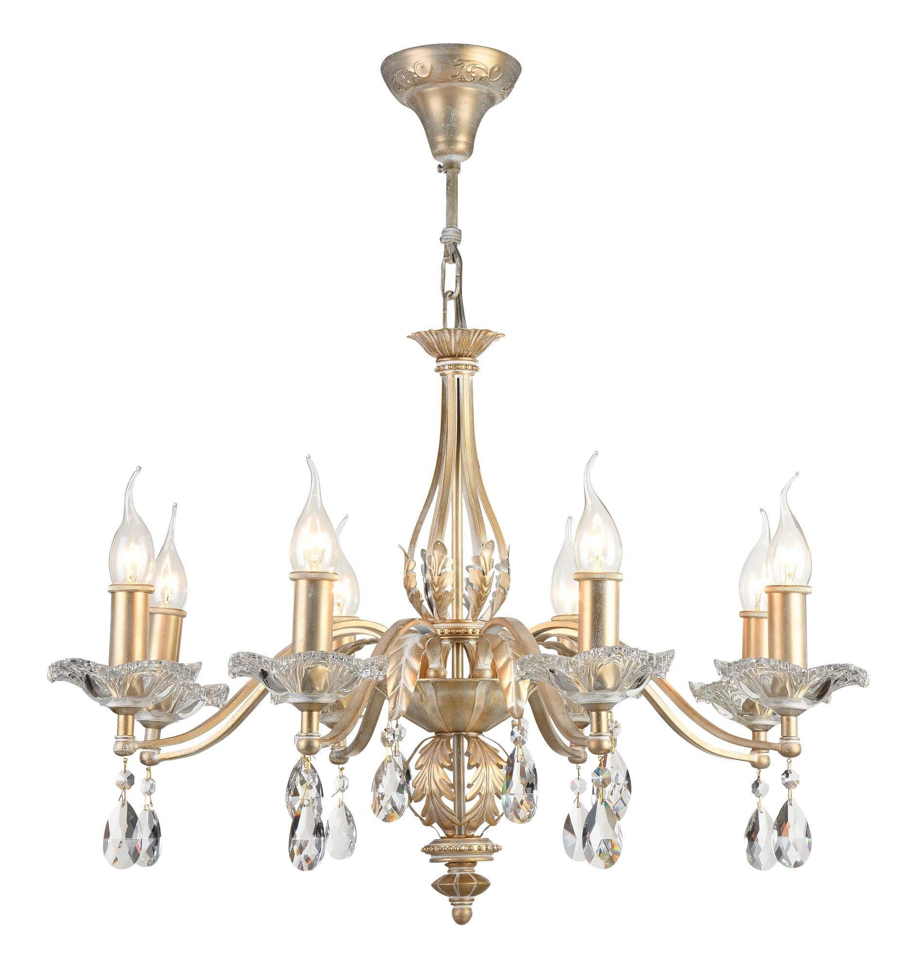 Подвесная люстра Maytoni Margo RC525-PL-08-G