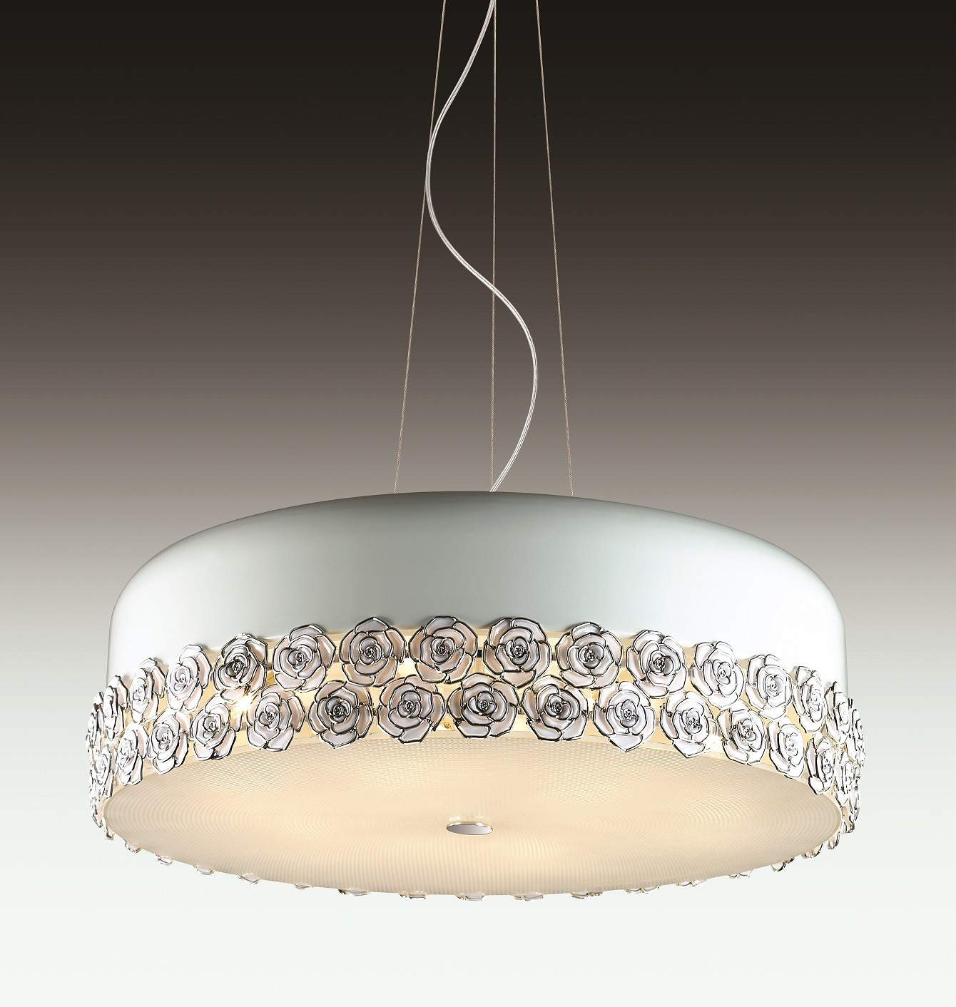 Люстра подвесная с цветочками Rosera 2756/9 Odeon Light