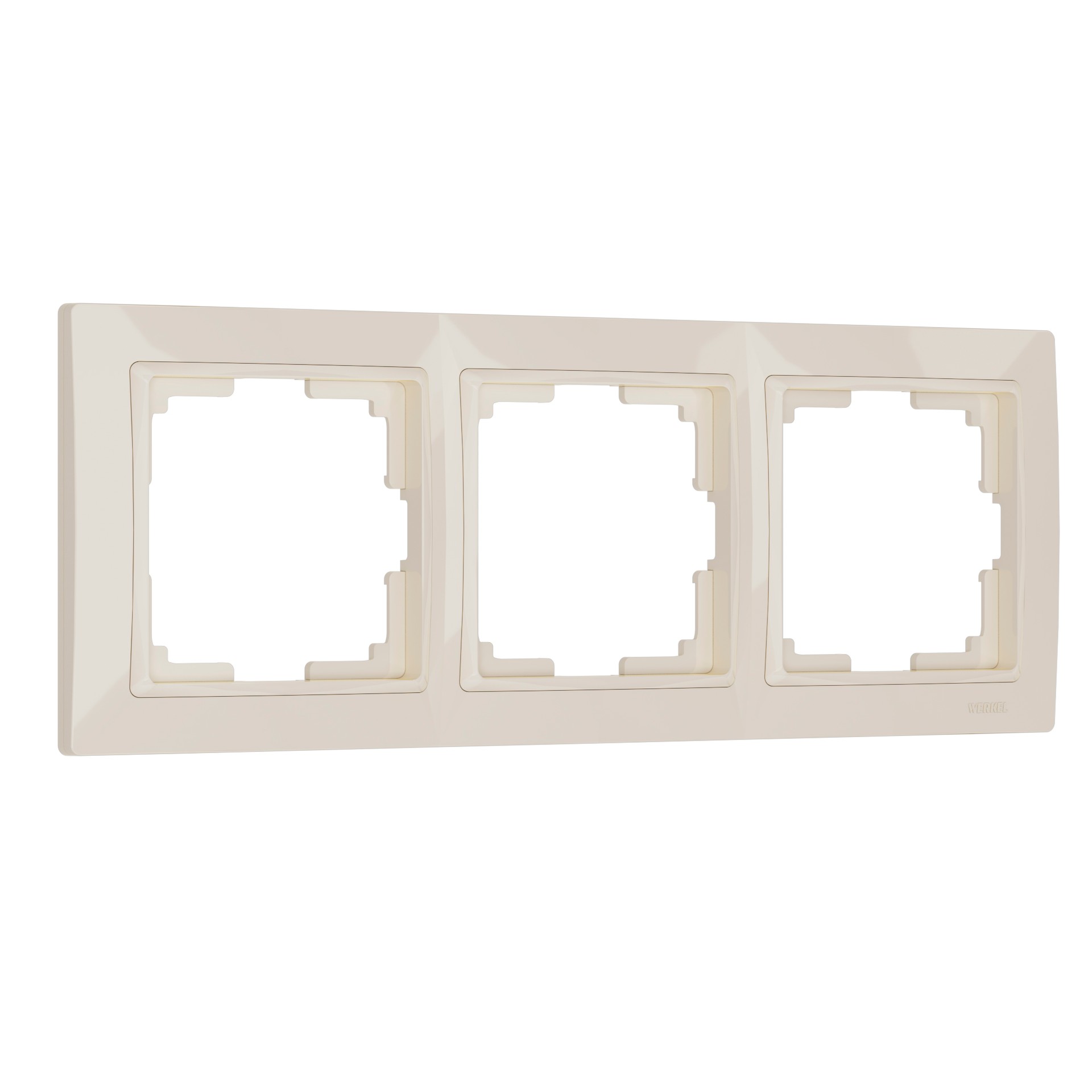 Рамка Werkel W0032003/ Рамка на 3 поста Snabb basic (слоновая кость)
