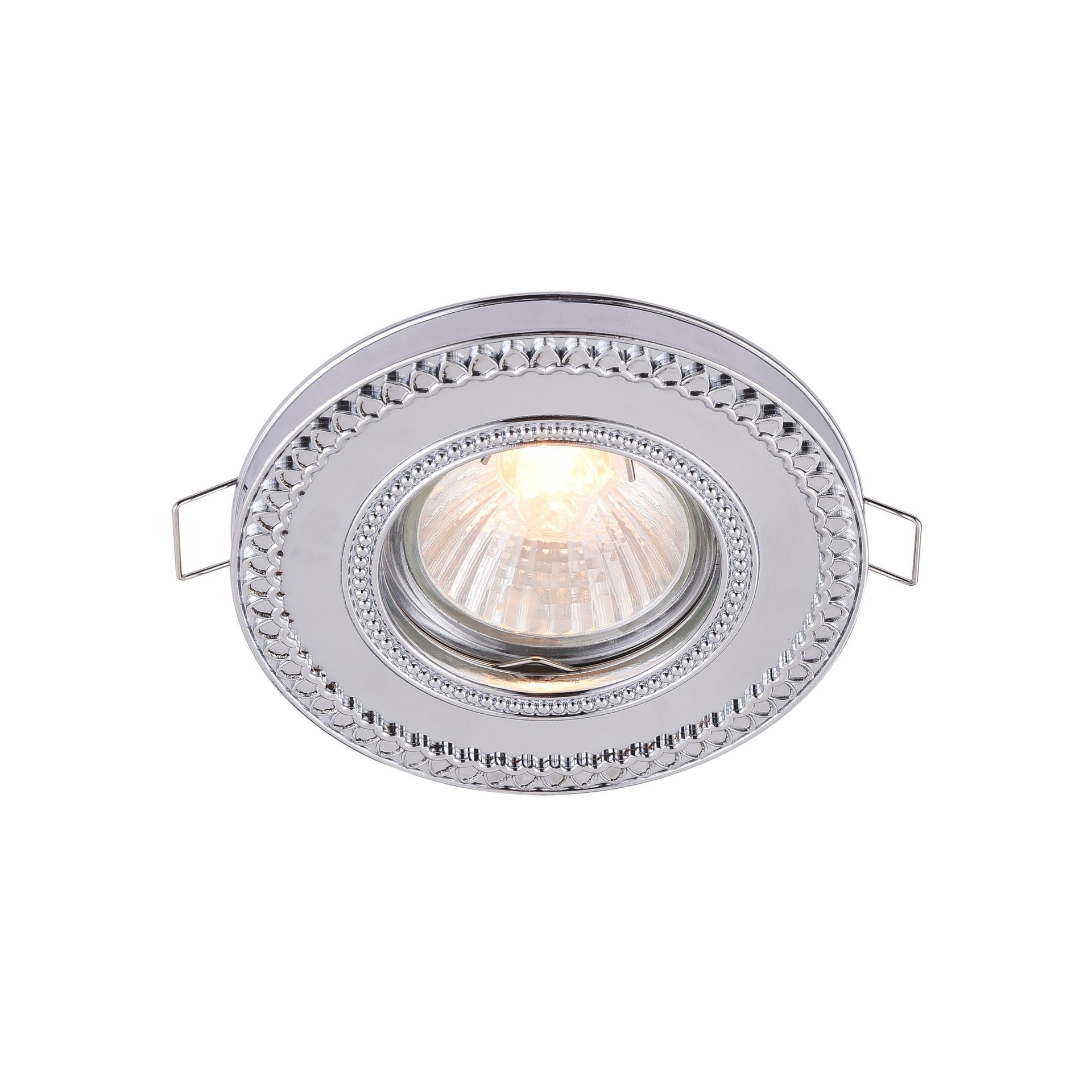 Встраиваемый светильник с узорами Metal DL302-2-01-CH Maytoni