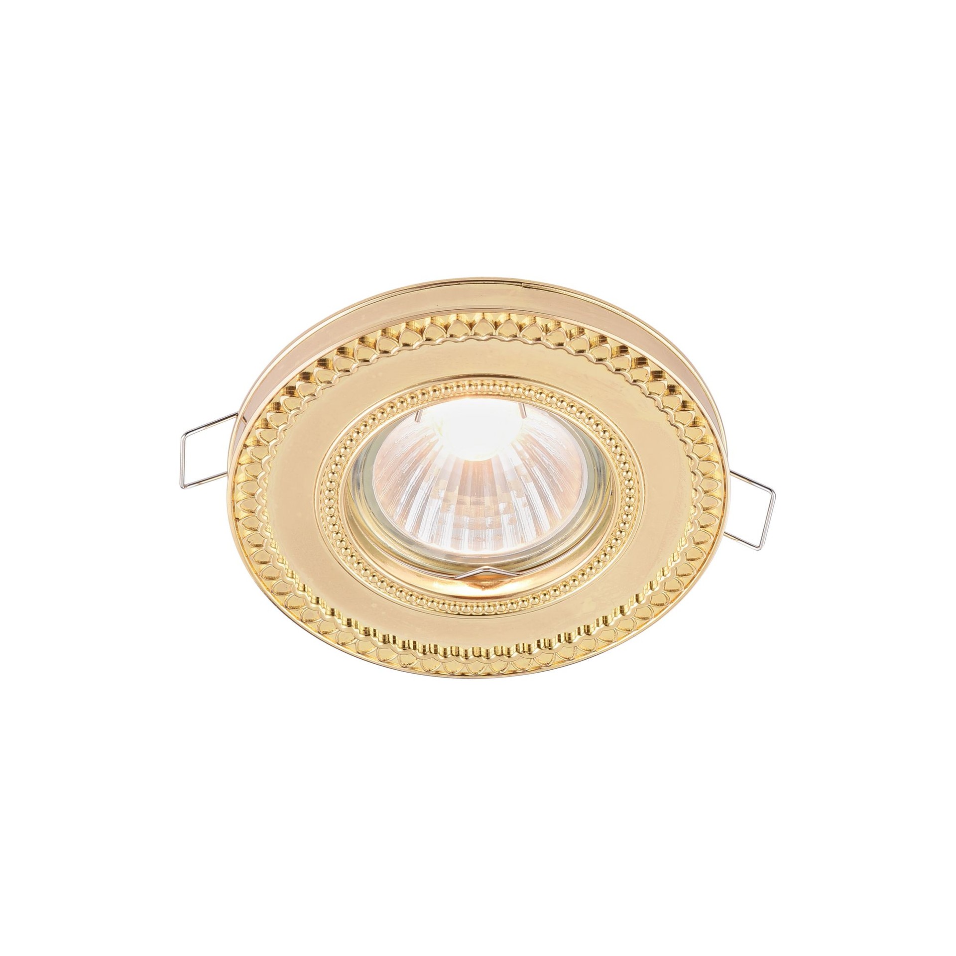 Встраиваемый светильник с узорами Metal DL302-2-01-G Maytoni