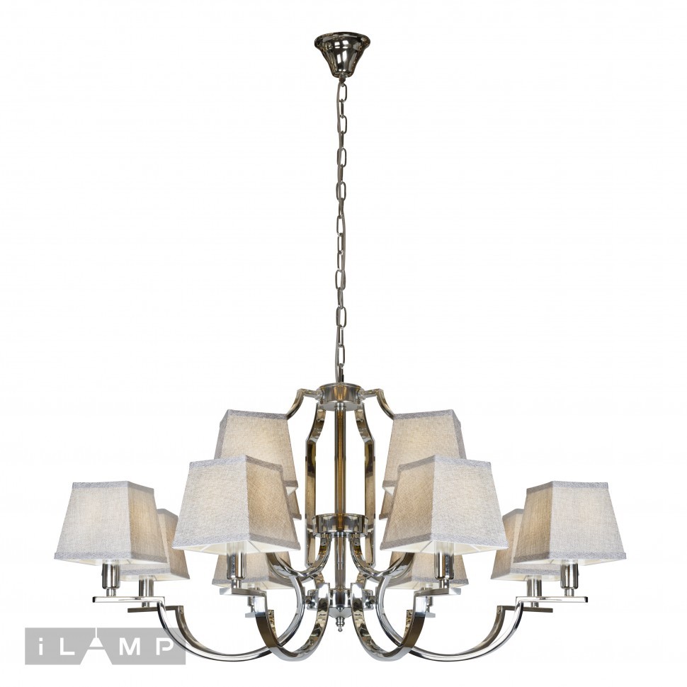Люстра подвесная Hilton iLamp 6943-8+4 CR