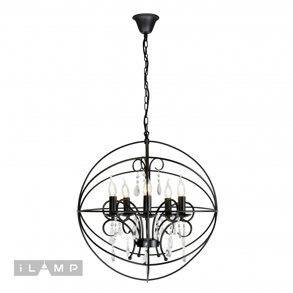 Люстра подвесная Life iLamp 8774-5 BK
