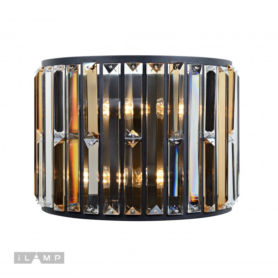 Настенное бра iLamp Royal 10390-2WBK