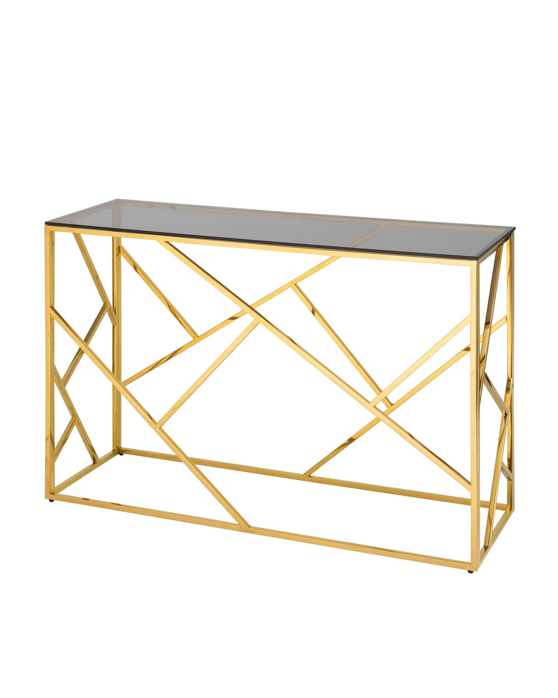 Консоль Stool Group Арт Деко ECST-015-TG-SK (120x40)