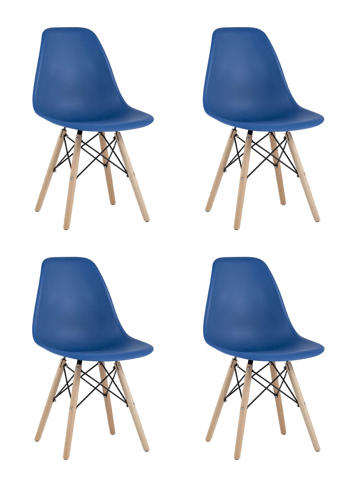 Обеденный стул Stool Group Style DSW Y801 navy X4