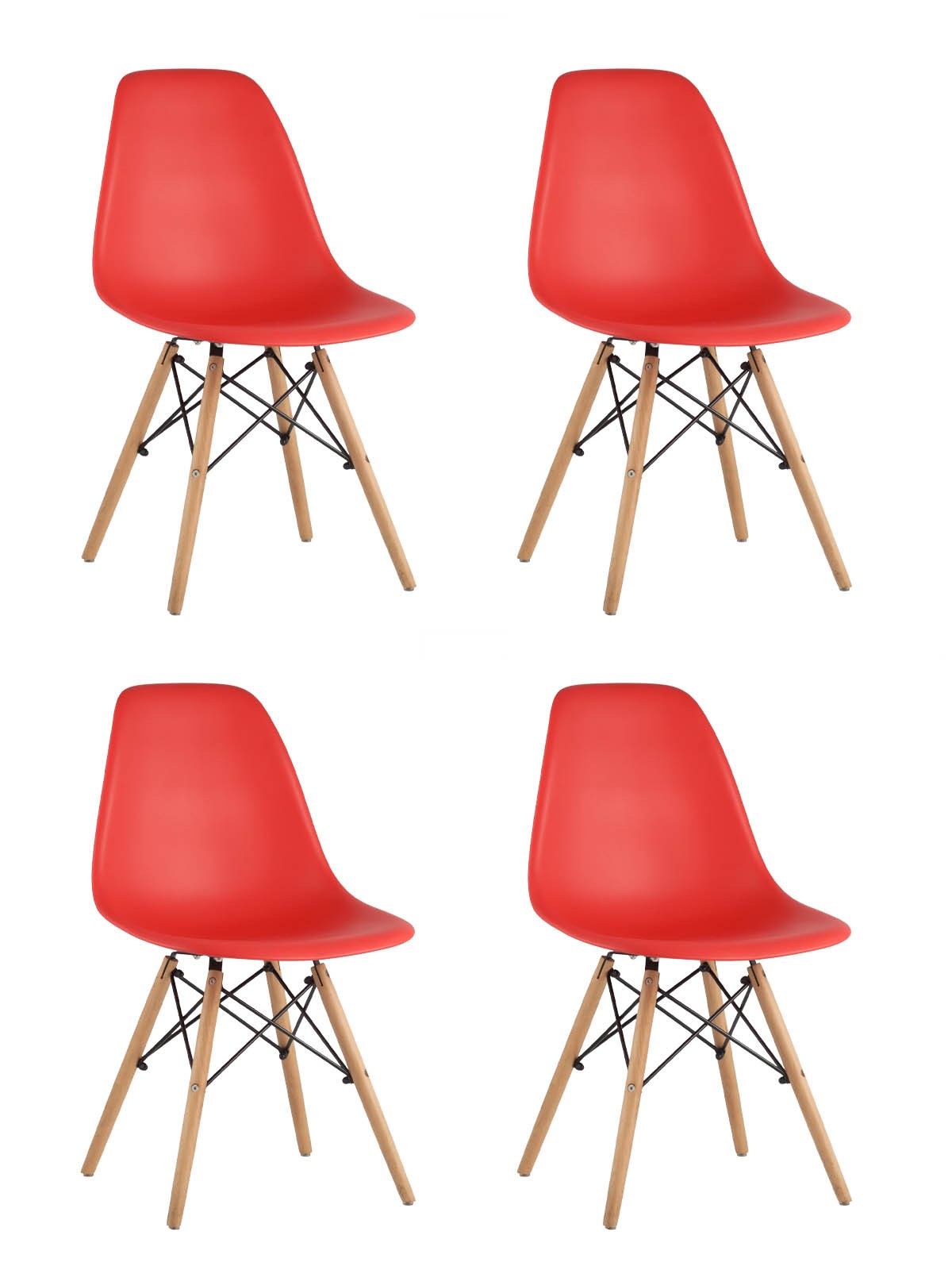 Обеденный стул Stool Group DSW 8056PP RED X4