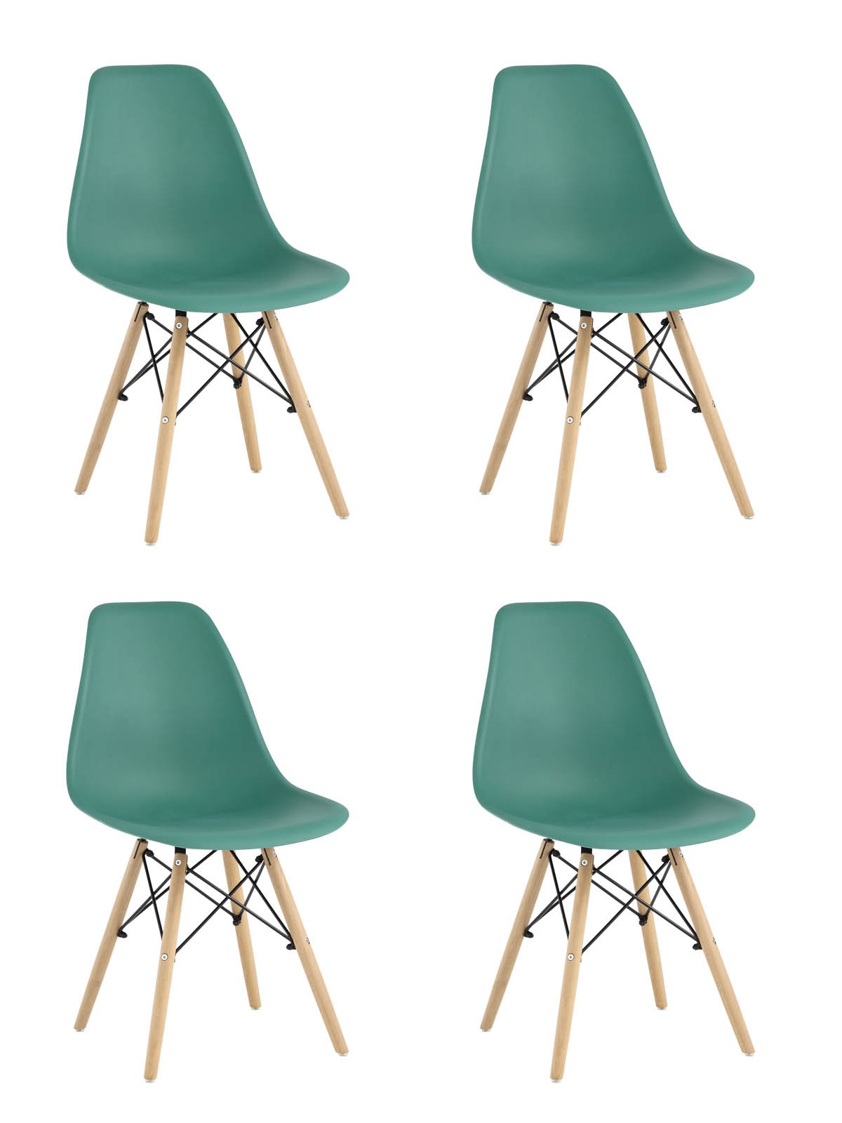 Обеденный стул Stool Group Style DSW Y801 greyish green X4
