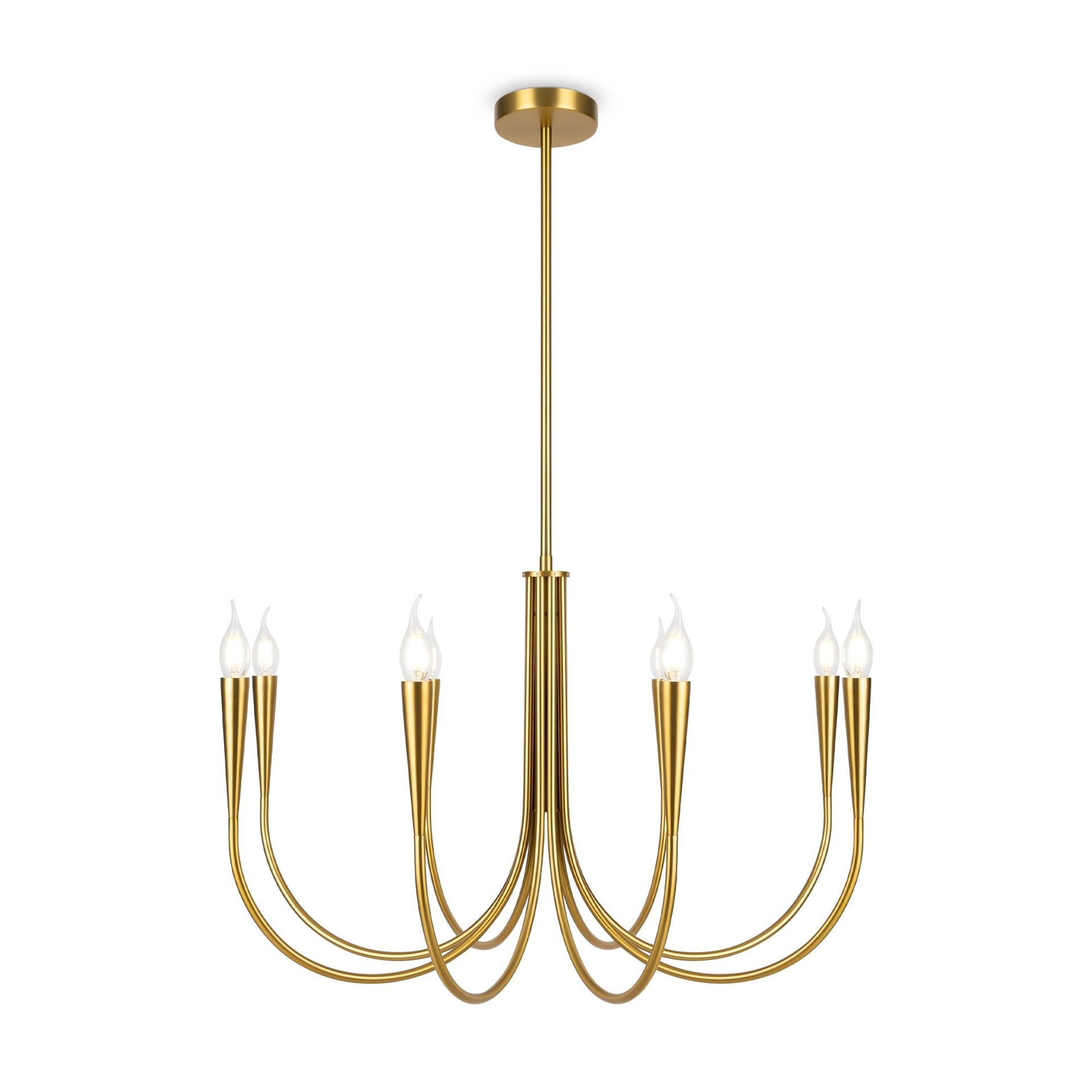 Люстра на штанге Freya Branches FR5253PL-08BS